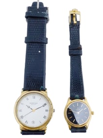SWISS QUARTZ WRISTWATCHES BY RAYMOND WEIL AND CONCORD