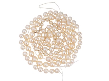 VINTAGE FRESHWATER PEARL BEADS