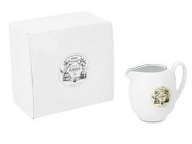 FRENCH MARIAGE FRERES WHITE PORCELAIN MILK JUG IOB