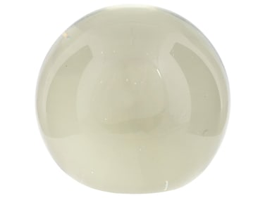 VINTAGE MURANO CLEAR ART GLASS PAPERWEIGHT