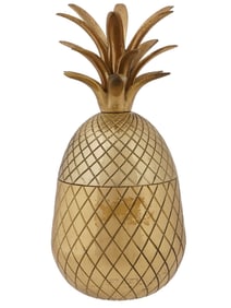 VINTAGE MID 20TH C PINEAPPLE ICE BUCKET CONTAINER