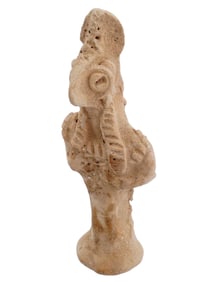 ANCIENT SYRIAN POTTERY FEMALE FERTILITY IDOL