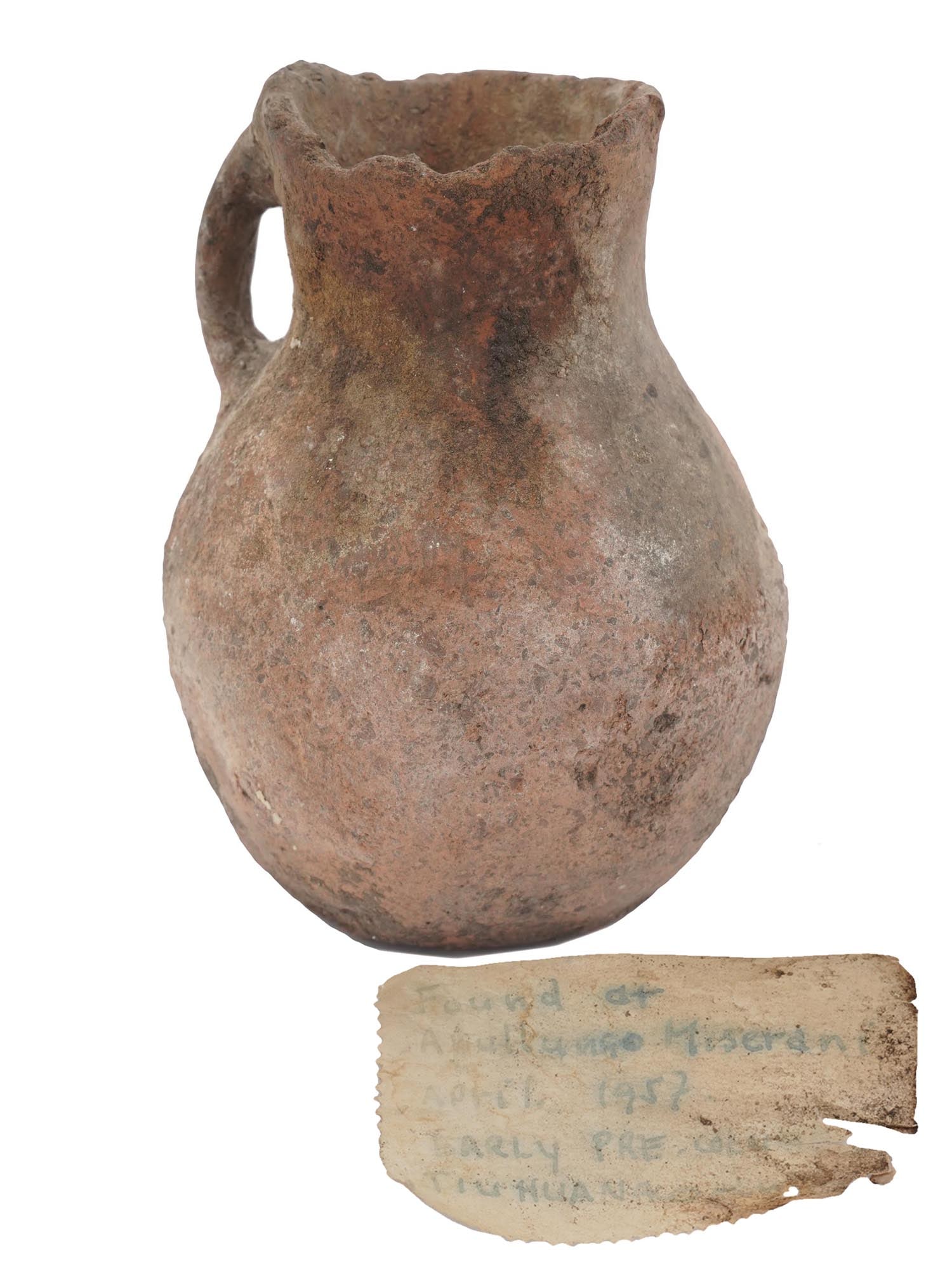 ANCIENT PRE COLUMBIAN MESOAMERICA VERACRUZ CERAMIC VASE (1 of 8)