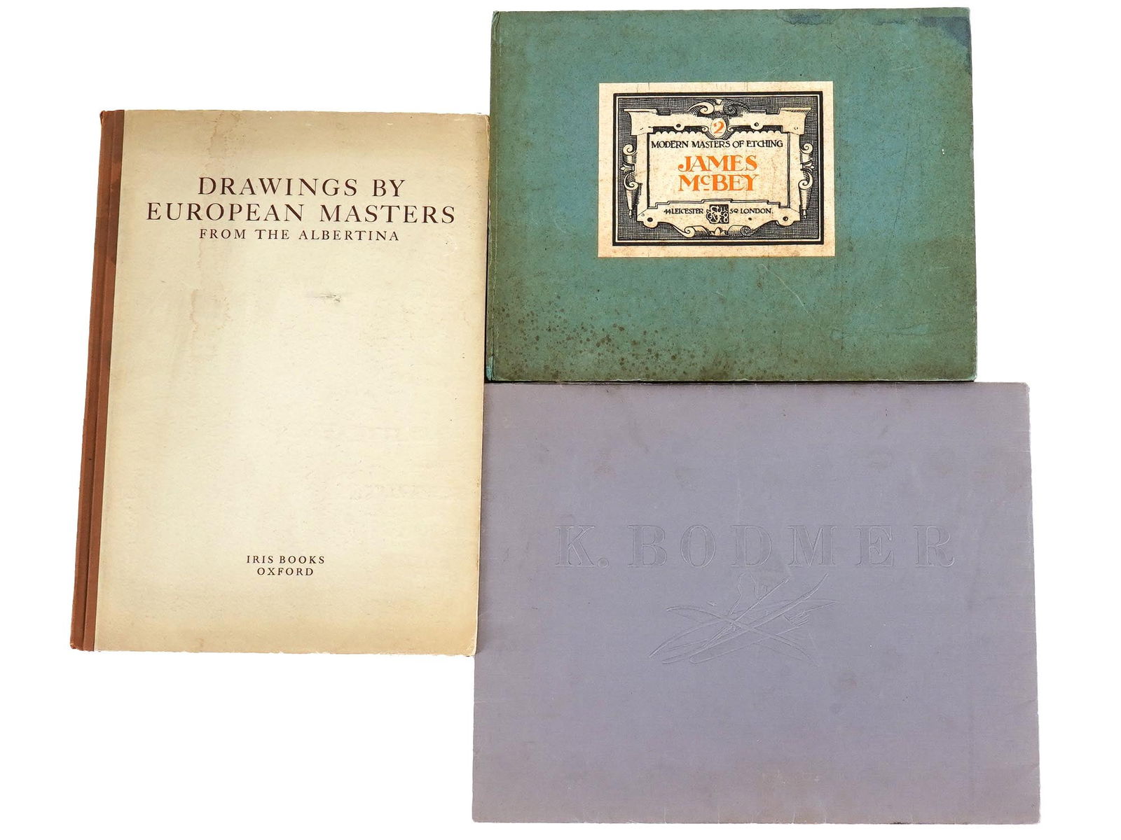 JAMES MCBEY AND KARL BODMER GRAPHIC ART PORTFOLIOS (1 of 13)