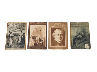 WWI THE NEW YORK TIMES MIDWEEK PICTORIAL ISSUES