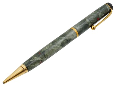 VINTAGE PARKER MARBLE CELLULOID BALLPOINT PEN