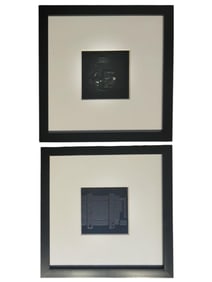 AMERICAN COLLAGE ARTWORKS SIGNED LOUISE NEVELSON