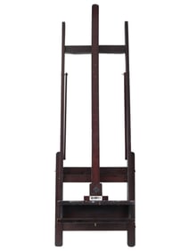 VINTAGE SOHO URBAN ARTIST WOODEN H FRAME FLOOR EASEL