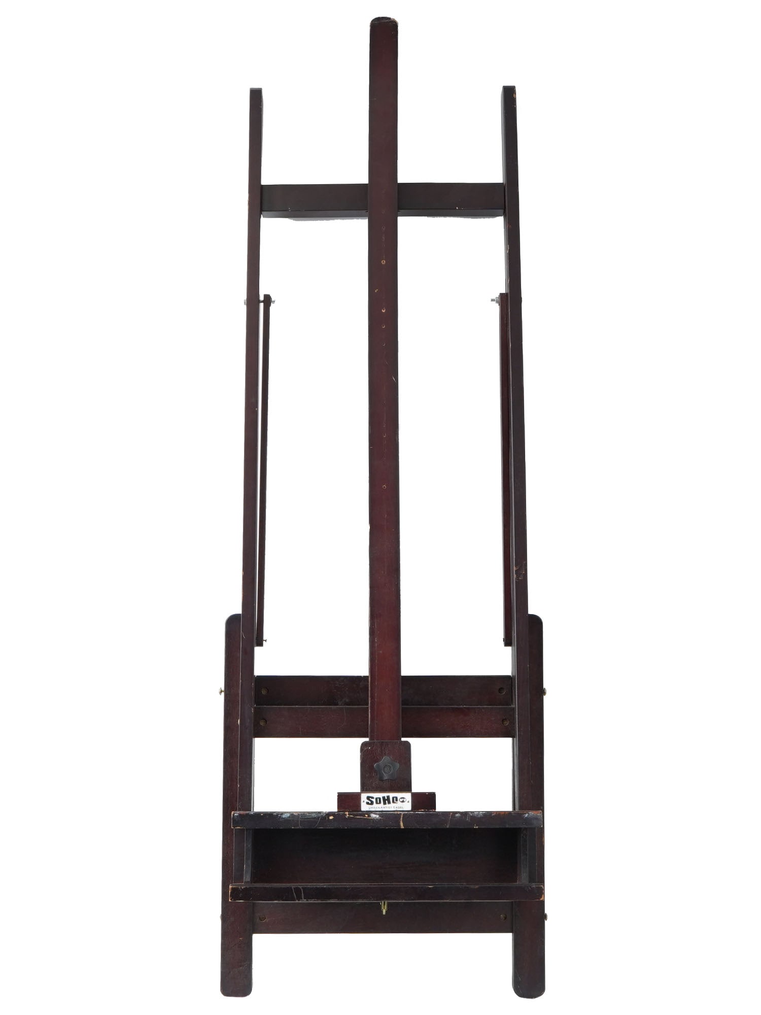 VINTAGE SOHO URBAN ARTIST WOODEN H FRAME FLOOR EASEL (1 of 9)