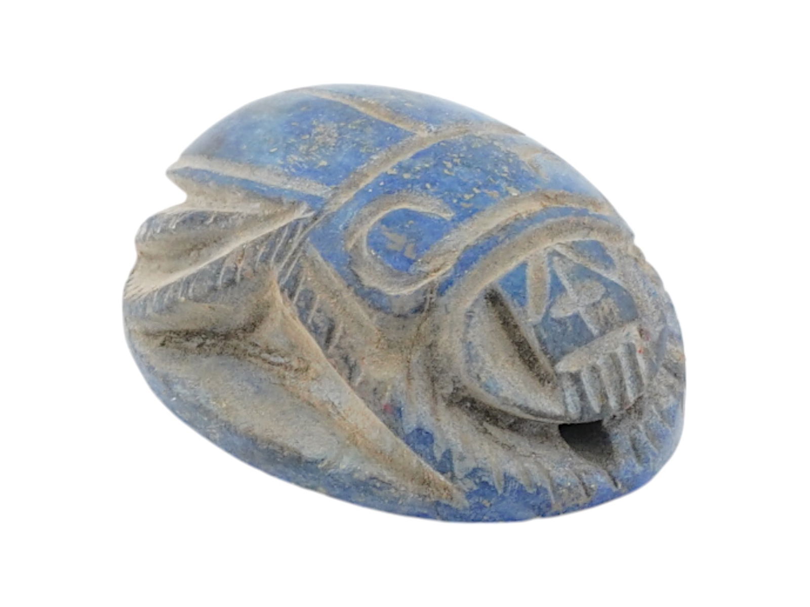 ANCIENT EGYPTIAN MIDDLE KINGDOM STONE SCARAB BEADS (1 of 4)