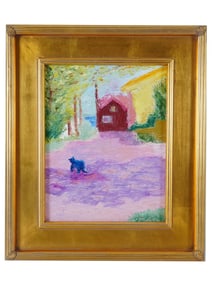 MARILYN LOBER COLUCCI AMERICAN LANDSCAPE OIL PAINTING