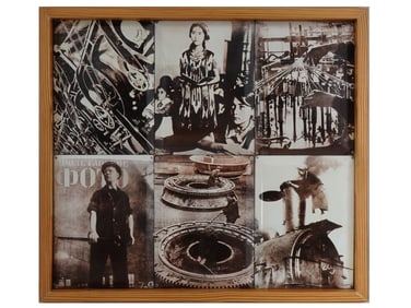 RUSSIAN SERGEI BUGAEV PHOTO COLLAGE ARTWORK 1995
