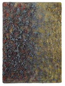 SONO OSATO AMERICAN ABSTRACT MIXED MEDIA PAINTING