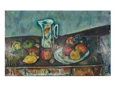 RUSSIAN STILL LIFE OIL PAINTING BY ILYA MASHKOV