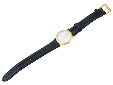 DANIEL MINK 18K GOLD PLATED WOMENS WRISTWATCH