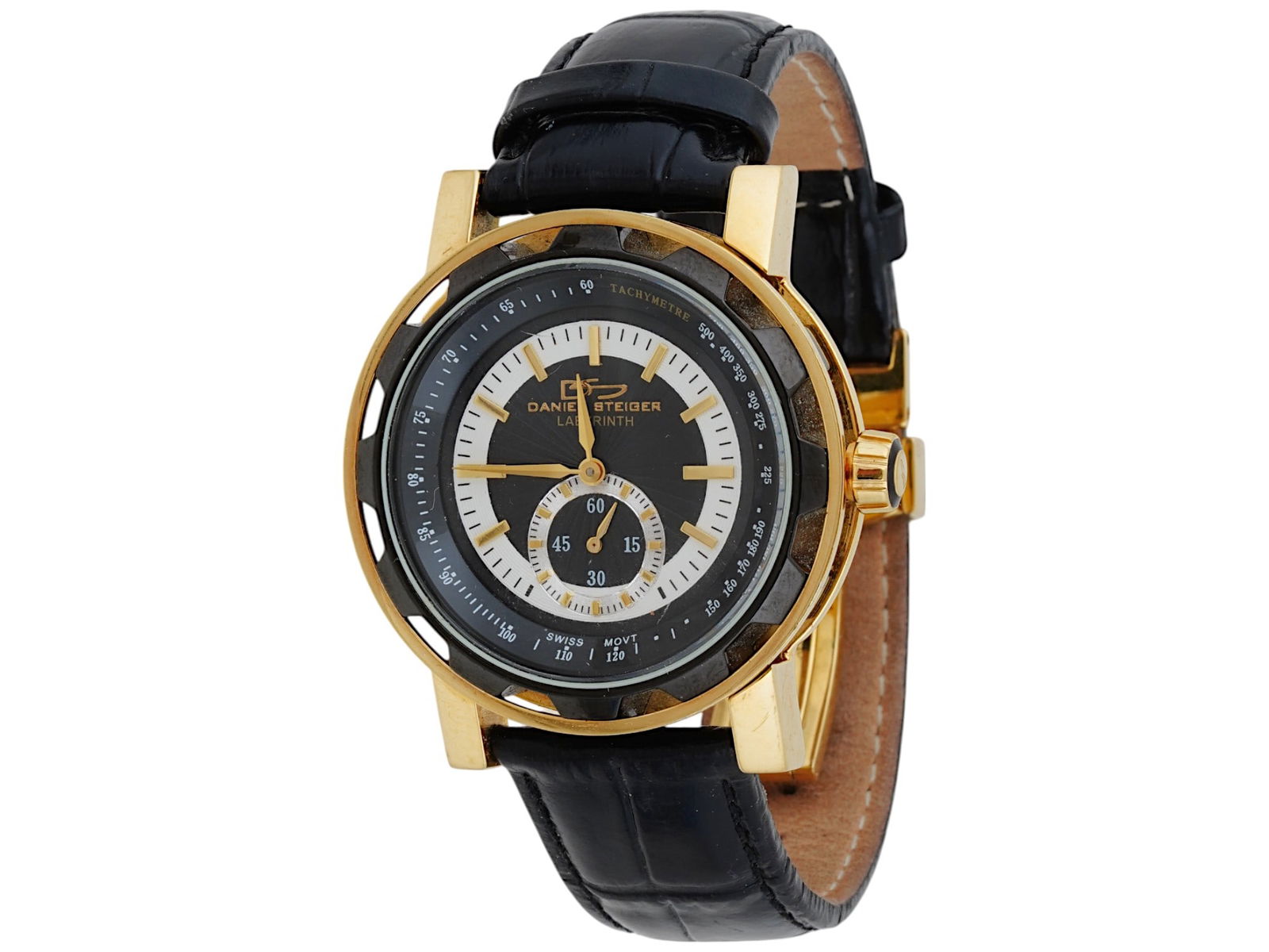 SWISS MADE DANIEL STEIGER LABYRINTH WRIST WATCH (1 of 7)