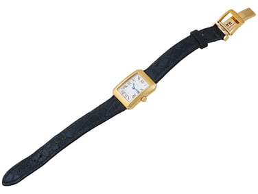 COACH SWISS MADE QUARTZ STAINLESS STEEL WRISTWATCH