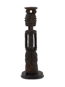 WEST AFRICAN MALI DOGON HAND CARVED WOOD FIGURE