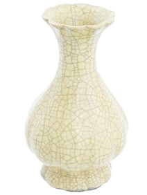 ANCIENT CHINESE SONG CRACKLE GLAZED PORCELAIN VASE