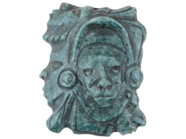 ANCIENT PRE COLUMBIAN MESOAMERICAN STONE PENDANT