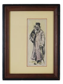 JOHN LE QUINTANA FRENCH MALE PORTRAIT ETCHING