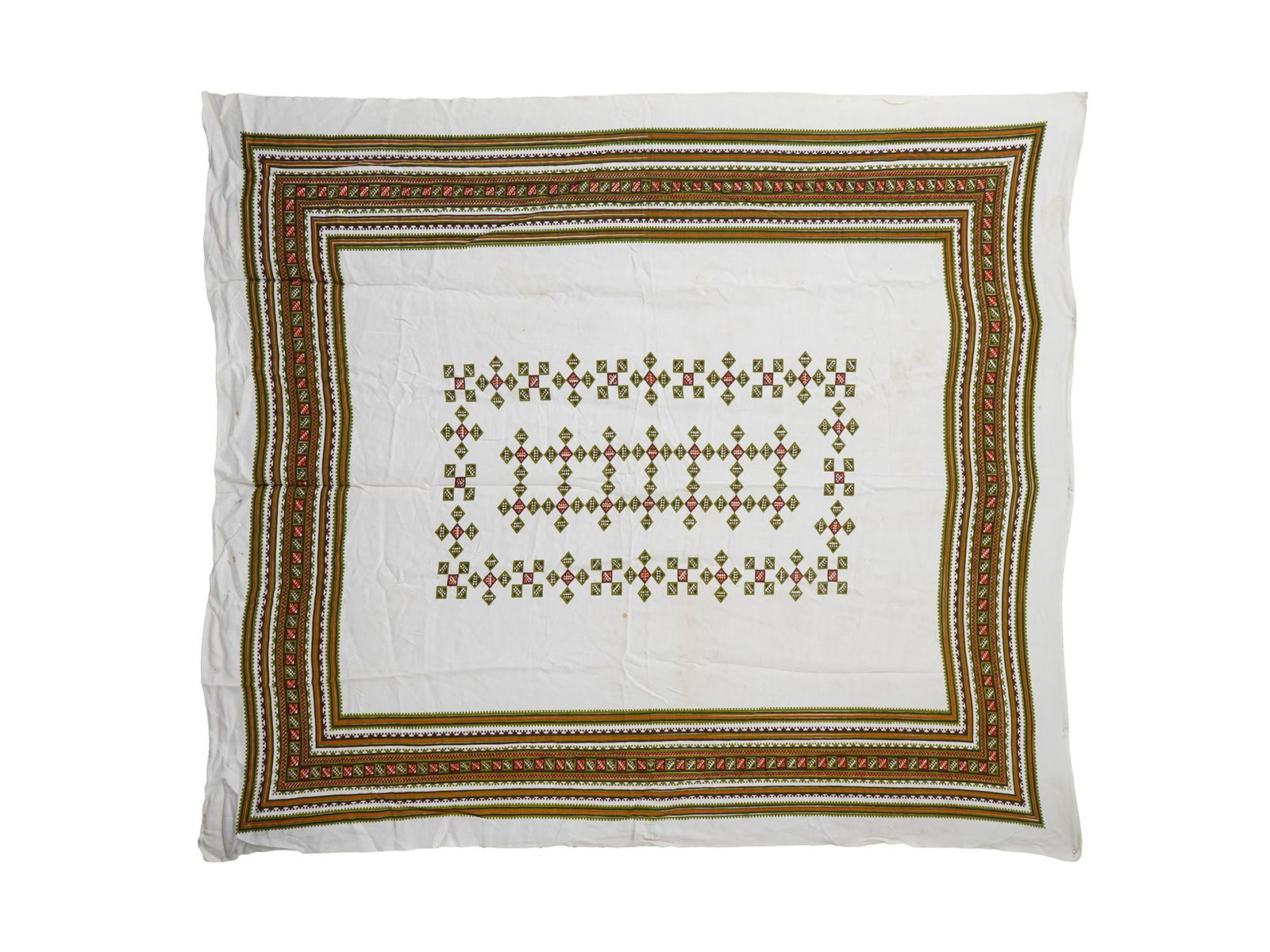 ANTIQUE 1900S UKRAINIAN SLAVIC HANDMADE COSSACK LINEN (1 of 6)