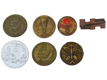 PRE WWII NAZI GERMAN THIRD REICH PROPAGANDA PIN BADGES