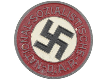 WWII GERMAN THIRD REICH NSDAP PARTY BADGE