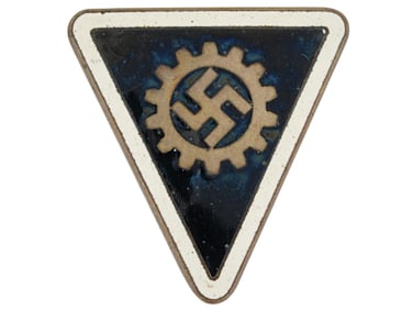 WWII ERA GERMAN SS THIRD REICH DAF MEMBERSHIP BADGE