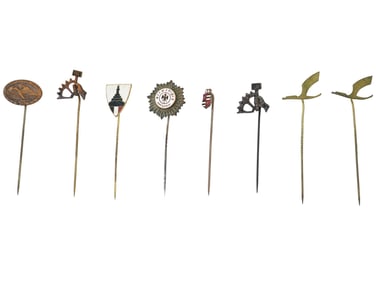 GROUP OF WORLD WAR II NAZI GERMAN THIRD REICH STICKPINS