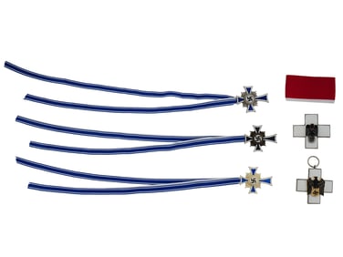 NAZI GERMAN MUTTERKREUZ AND SOCIAL WELFARE MEDALS