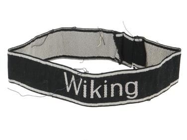 WWII GERMAN SS PANZER DIVISION WIKING CUFF TITLE