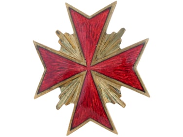 RUSSIAN BADGE OF THE LIFE GUARDS COSSACK REGIMENT