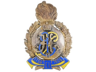 RUSSIAN SILVER BADGE 6TH TAURIDE GRENADIER REGIMENT
