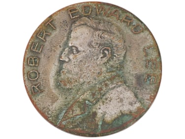 AMERICAN ROBERT E LEE BIRTHPLACE SILVER MEDAL 1929