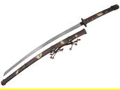 ANTIQUE JAPANESE KATANA W INLAY
