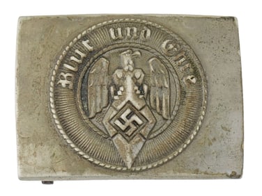 WWII MODEL GERMAN NAZI HITLER YOUTH BELT BUCKLE