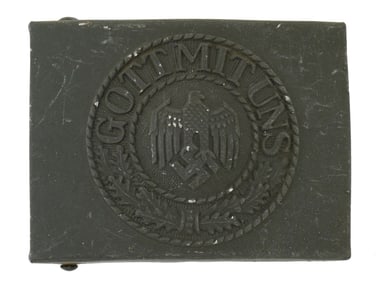 WWII TYPE NAZI GERMAN THIRD REICH SS BELT BUCKLE