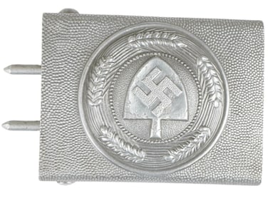 WWII NAZI GERMAN LABOR FRONT BELT BUCKLE