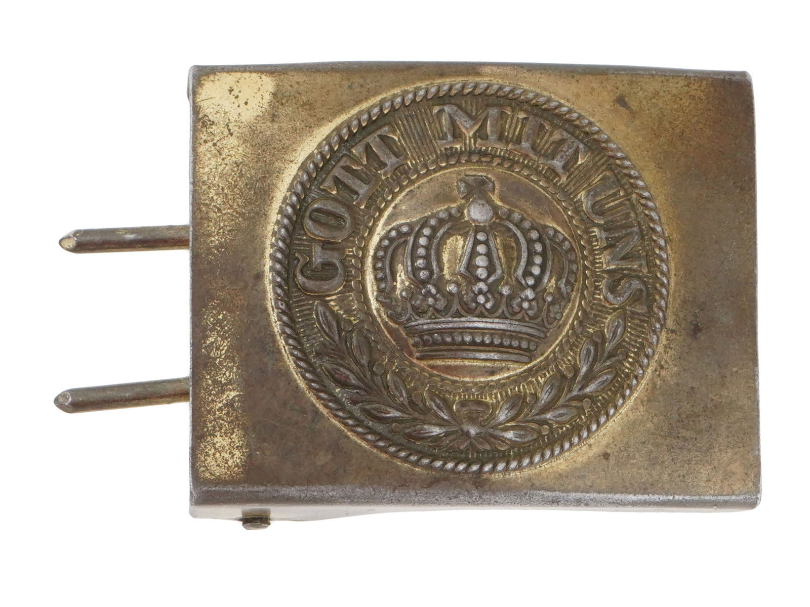 WWI IMPERIAL GERMAN TYPE M1895 PRUSSIAN BELT BUCKLE (1 of 4)