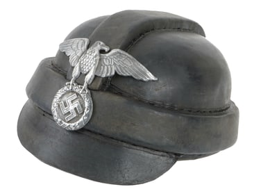 GERMAN WWII MODEL NSKK MOTORCYCLIST HELMET