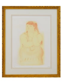 LTD COLUMBIAN LITHOGRAPH SIGNED FERNANDO BOTERO
