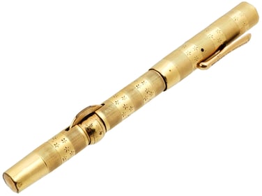 CONKLIN TOLEDO GOLD CRESCENT FILLER FOUNTAIN PEN