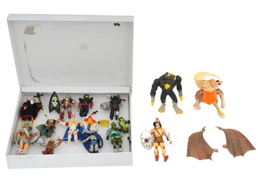 COLLECTION OF ADVANCED DUNGEONS AND DRAGONS TOYS