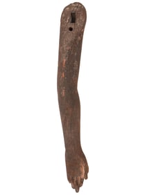 ANCIENT EGYPTIAN OLD KINGDOM WOOD ARM FRAGMENT