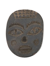 ANCIENT SYRIAN STEATITE STONE STAMP SEAL 1000 BC