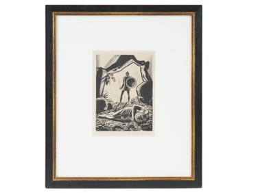 AMERICAN LITHOGRAPH CYMBELINE BY ROCKWELL KENT