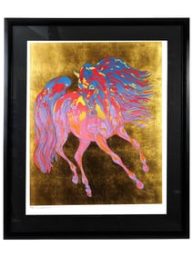 LTD ISRAELI HORSE SERIGRAPH BY GUILLAUME AZOULAY