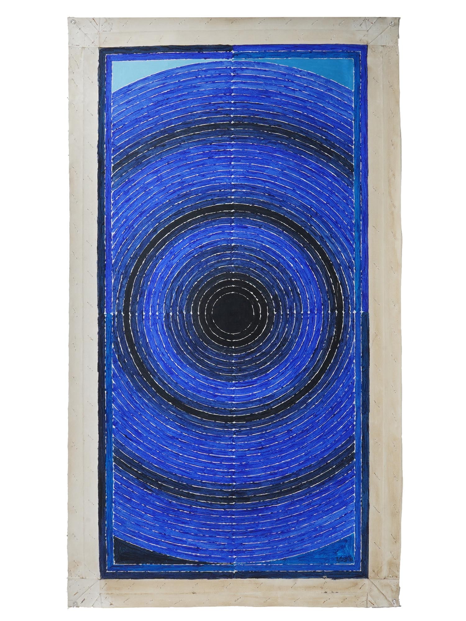 INDIAN SCHOOL SAYED HAIDER RAZA PAINTING BINDU (1 of 6)