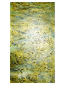 ELYSSA RUNDLE ABSTRACT EXPRESSIONIST OIL PAINTING